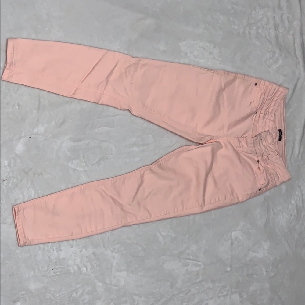 Rue 21 Light Pink Skinny Jeans Size 3/4
